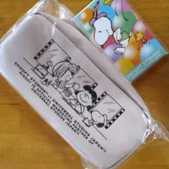 スヌーピー ポーチ　＋メモ帳