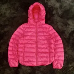 00s Old UNIQLO pink down jacket archive