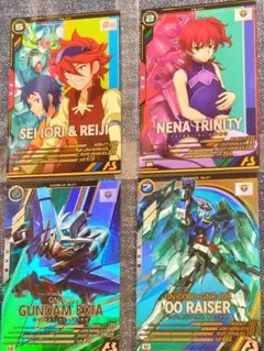 アーセナルベース エクシア ダブルオー イオリ&セイジ ネーナ