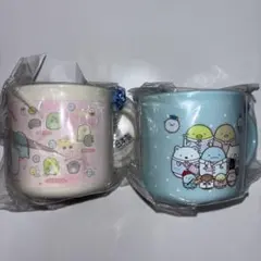 コップ　２個セット　すみっコぐらし　もぐら　学園　画像1
