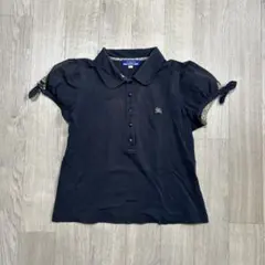 BURBERRY BLUE LABEL ノバチェック ポロシャツ 短丈 38
