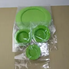 ルクエ　ストレッチトップ　4個セット グリーン③