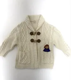 プティマイン パディントン ニットカーディガン 110cm