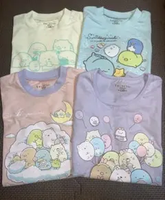 【新品】すみっコぐらし 半袖Tシャツ 4枚セット 110