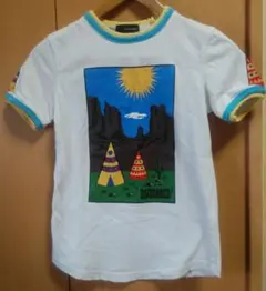 DSQUARED2　レディースダメージ加工プリントTシャツのサムネイル