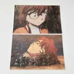 名探偵コナン 黒鉄の魚影 ホログラムポストカード 灰原哀 セット