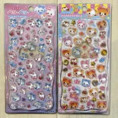 【正規品】まじかるベリーベリー ハムハムcafe プチドロップステッカー　2点
