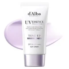 新品未使用 d'Alba ダルバ ウォータフルトーンアップサンクリーム パープル