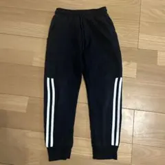 ブラック ストライプ 暖パン サイズ140