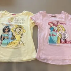 プリンセスキャラクターTシャツ2枚セット