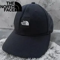 ノースフェイス キャップ 黒 ロゴ 刺繍 ブラック 男女兼用