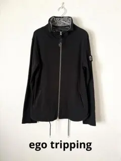 【美品】エゴトリッピング　フルジップパーカー フード付き コットン100 %