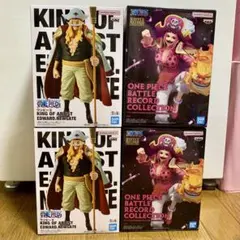 ワンピース フィギュア（白ひげ、ビッグマム、ジョン、シキ 