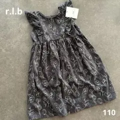 【新品】r.l.b ワンピース 110のサムネイル