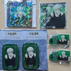 呪術廻戦 狗巻棘 アクキー アクリルコースター アクリルバッジ