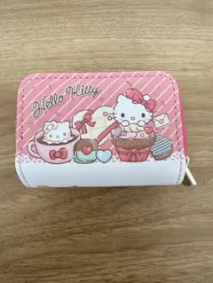 Hello Kitty wファスナー　コインケース&キーケース