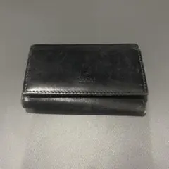 GUCCI キーケース 6連 ブラック レザー