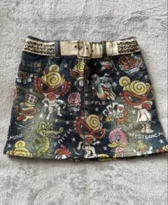 ヒスミニ　フェイクデニム　120cm 美品
