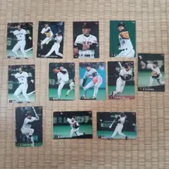 カルビー プロ野球カード 読売ジャイアンツ 12枚セット