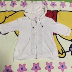 アクシーズファム5分袖パーカー