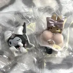 バレエリボンフィギュア クロミ マロンクリーム ガチャガチャ サンリオ