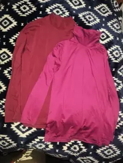 UNIQLO ヒートテックタートルネックT　&　ウルトラライトT ２枚セット