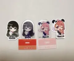 にじさんじ☆月ノ美兎☆笹木咲☆アクスタ☆ステッカー☆チョコエッグ 2個セット