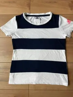 アディダスボーダー Tシャツ(kids・girls)