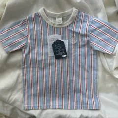 バースデイ cottoliストライプTシャツ 80cm