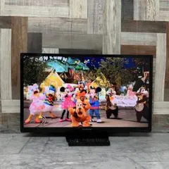全国送料込❣️シャープ40型地デジBSCSWチューナ外付HDD録画応音声