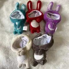 きぐるみん　おてだまぬいこれくしょん　5点セット　ぬい服