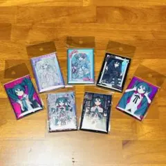 初音ミクとEko iXimaのミクストメディア展 スクエア缶バッジ 全種