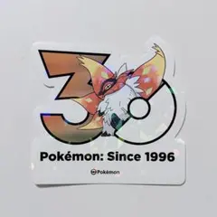 ポケモン 30周年 ステッカー チヲハウハネ