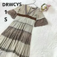 DRWCYS ドロシーズ ロング丈ワンピース レース 茶系 ガーリー/1(S)