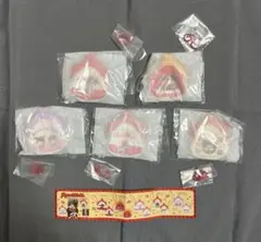 Monchhichi モンチッチ　ミニがまぐちホルダー 5種セット
