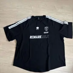 Hustler ブラック Tシャツ ストライプ