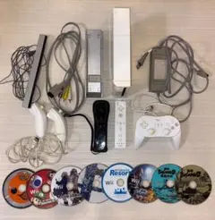 Wii本体+ソフト7本付 Nintendo 任天堂