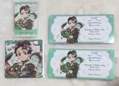 鬼滅の刃　炭治郎　バレンタイン　カード　コースター