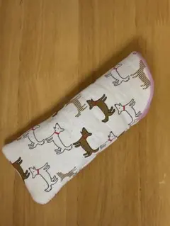 ハンドメイド☆ 犬柄 メガネケース