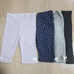 プティマイン レギンス七分丈 4点セット ９０センチ♪