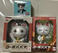 メガハウス ターボババア フィギュア招き猫とプライズオカルン 3点のサムネイル
