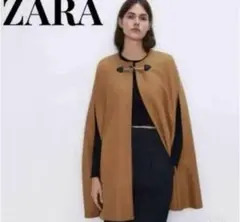 2025年最新】ZARA レディース ポンチョ・ケープコートの人気アイテム
