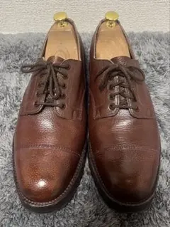 CROCKETT&JONES ブラウンレザーシューズ　UK7 1/2
