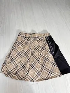 チェック柄スカートセット（2点）