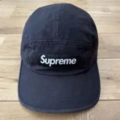 Supreme Washed Chino Twill Camp Cap ブラック