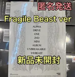 未開封ALD1 2nd Mini Album Fragile Beast ver