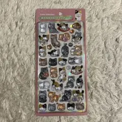 ボンボンドロップシール　和猫　和柄　新品　正規品