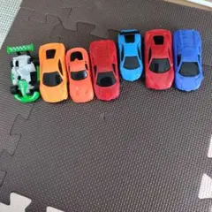 ミニカーセット 7台 カラフル　まとめ売り