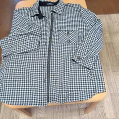 Toppino チェック柄長袖シャツ