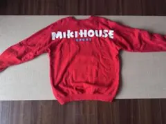 MIKI HOUSE SPORT トレーナー レッド Mサイズのサムネイル